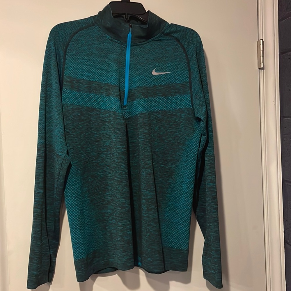 Nike Dri Fit Mens Quarter Zip Jacket
